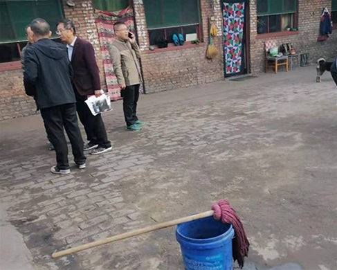 縣委、鎮(zhèn)府領導煤改電驗收工程